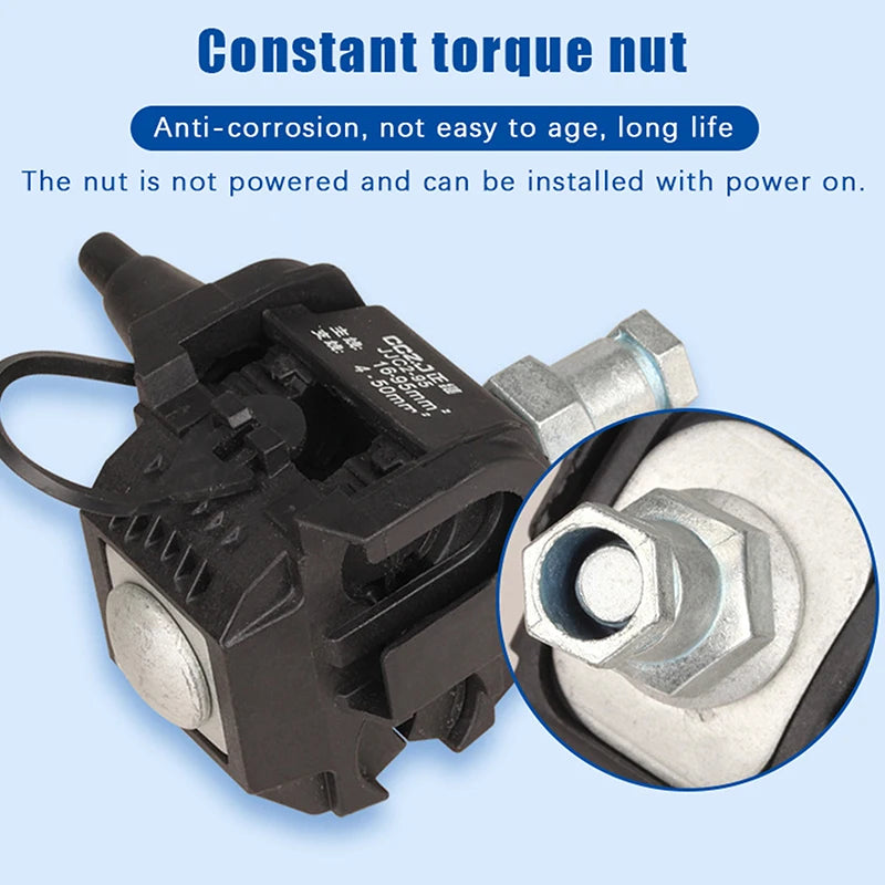 JJC-1 JJC-2 JJC-3 JJC-4 High-Low Voltage Cable Splitter 1kV Insulation Piercing Connector No Peeling Required