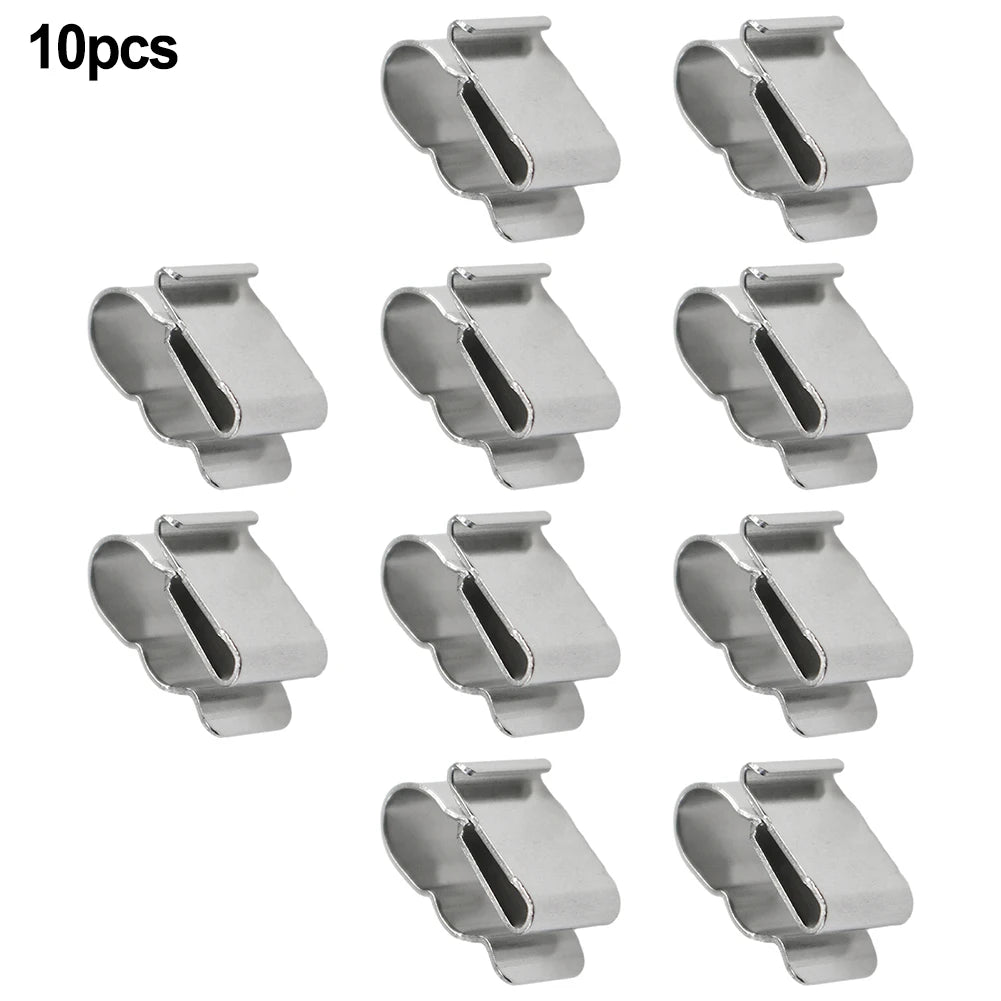 10/30/100 PCS 304 Stainless Steel Solar PV Cable Clips/Clamp For PV Solar Cable Wire Installation In Photovoltaic System PRIME RJ SOLAR PH