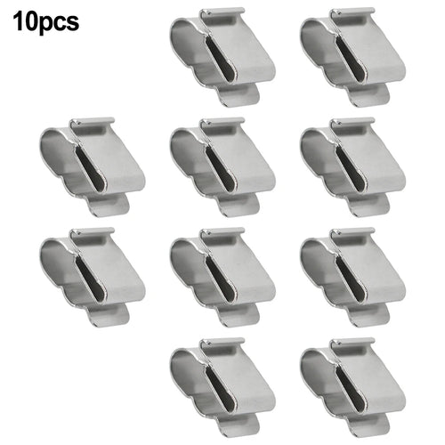 10/30/100 PCS 304 Stainless Steel Solar PV Cable Clips/Clamp For PV Solar Cable Wire Installation In Photovoltaic System