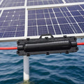 Solar Connector Protection Box PPO Material Black Enclosure for PV Cable Connections Outdoor 100C Operating Temperature