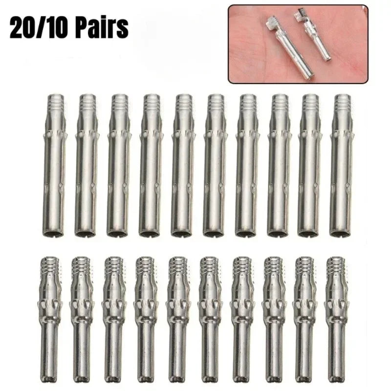 10Pairs Inside Metal Core Male Female Cable Terminalsv Pin Solar Connector Pin For PV Pin Connector Electric Wire Connector PRIME RJ SOLAR PH
