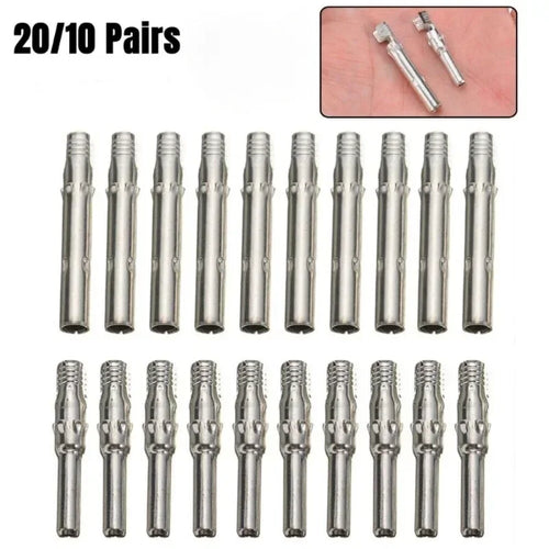 10Pairs Inside Metal Core Male Female Cable Terminalsv Pin Solar Connector Pin For PV Pin Connector Electric Wire Connector PRIME RJ SOLAR PH