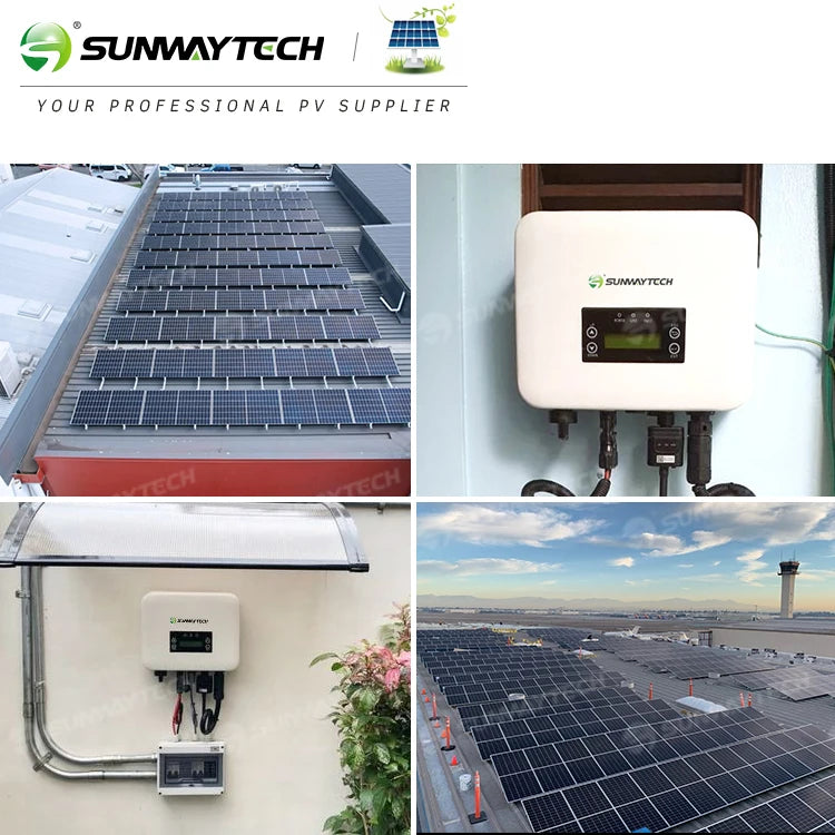 3 Split Phase On Grid Solar Panel System 3000w Photovoltaic Solar Energy System