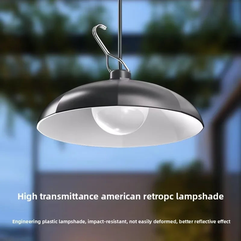 Solar Split Type Pendant Light Indoor Outdoor Super Bright Remote Control Waterproof Light Control CE