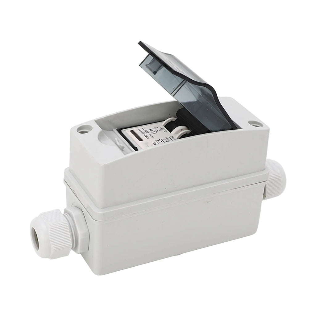 AC90‑400V DC12‑400V 6A 2P DC Miniature Circuit Breaker IP65 Waterproof Solar PV Disconnect Switch