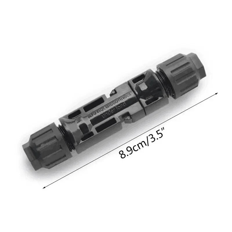 2 Pairs Solar Connector 1000V Solar Plug 30A for PV Cable Connection UV Resistant IP67 Male Female Connector PRIME RJ SOLAR PH