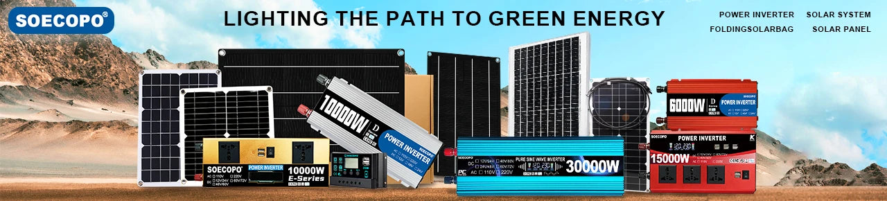 Portable 10000W Peak Solar Kit Complete 12V To 220V 110V Inverter 300W Photovoltaic Panel 100A Controller for Generators Home PRIME RJ SOLAR PH