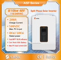 SRNE Hybrid Solar Inverter 8/10KW Max PV 500V 48V To 110/240VAC Suppor Split-phase/single-phase Dual MPPT Max 22A Charge Current PRIME RJ SOLAR PH