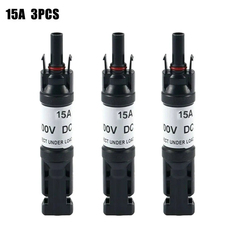 3pcs 10A 15A 20A 30A Photovoltaic Diode Connector Solar Panel Cable Connector PV Compatible With MC4 For Solar PV System PRIME RJ SOLAR PH