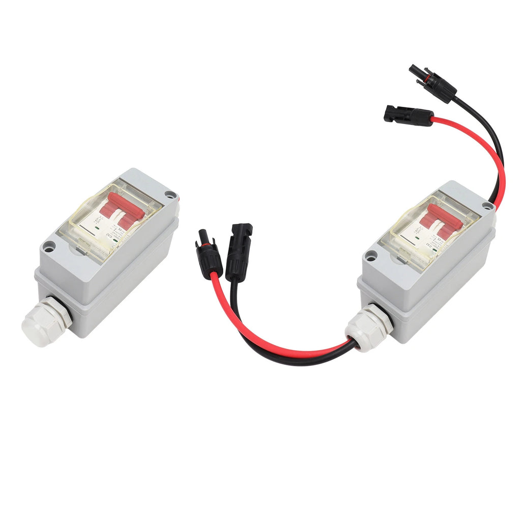 MCB Circuit Breaker MCB 2P  500V 32A Disconnect  with IP65 Waterproof Distribution Box