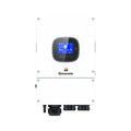 Getemete 6000W 48V 230Vac Pure Sine Wave Hybrid Inverter MPPT 135A Solar Charger Max PV Input Voltage 500VDC Off-Grid