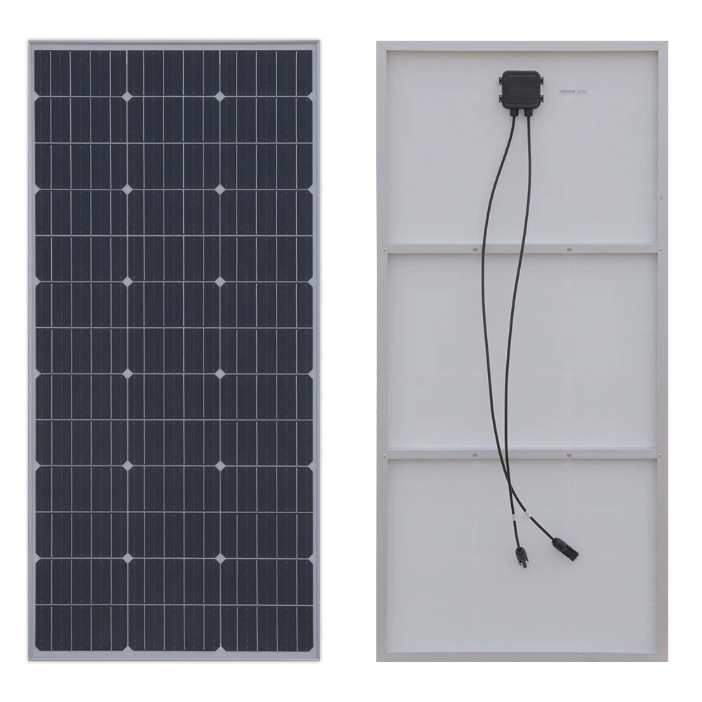 XINPUGUANG 100W 120W 150W Lightweight Solar Panel Module Aluminum Frame 12V 24V 36V Battery Car Home Farm Boat RV Camping Yacht CE FCC RoHS WEEE