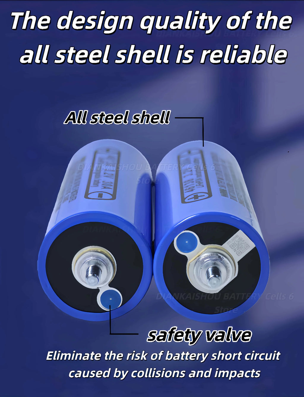 4PCS 3.2V LiFePO4 Battery Set High-Grade 100Ah 105Ah 20Ah 30Ah 50Ah 32Ah for DIY Motorcycle Car Motor Modification 12.8V RV EV