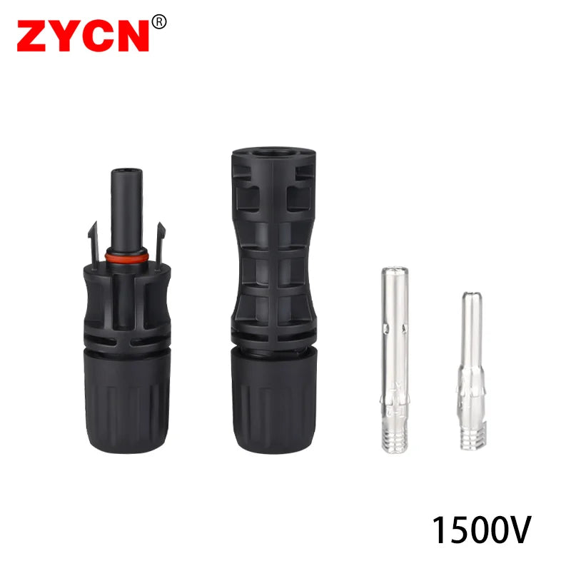 Solar Connectors Waterproof IP68 Solar Panel 1500V 30A/50A PV Plug Cable Male Female Photovoltaic Systems 2.5/4/6mm2 Cable Plug PRIME RJ SOLAR PH