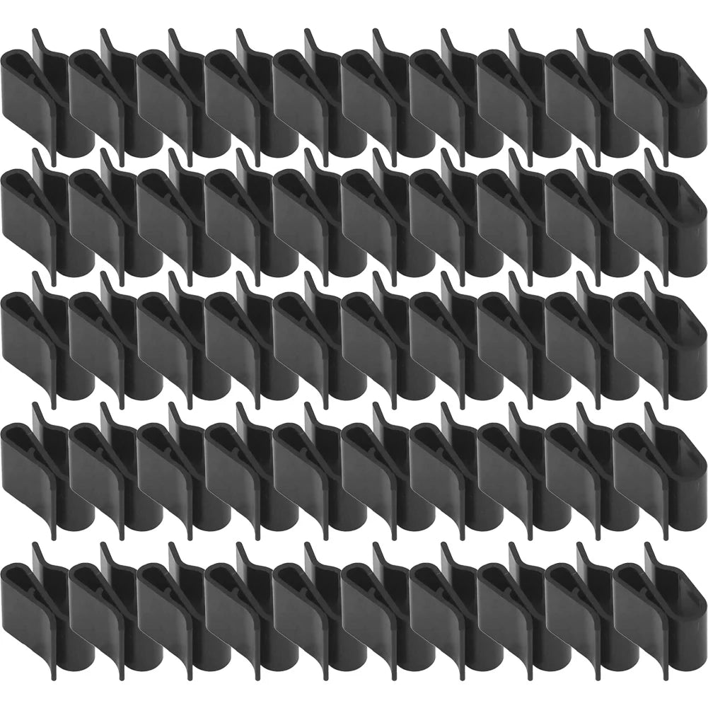 50PCS Solar Panel Cable Clip For Photovoltaic Cable Photovoltaic Wire PV Wire Holder Organizer Plastic Cable Clips PRIME RJ SOLAR PH