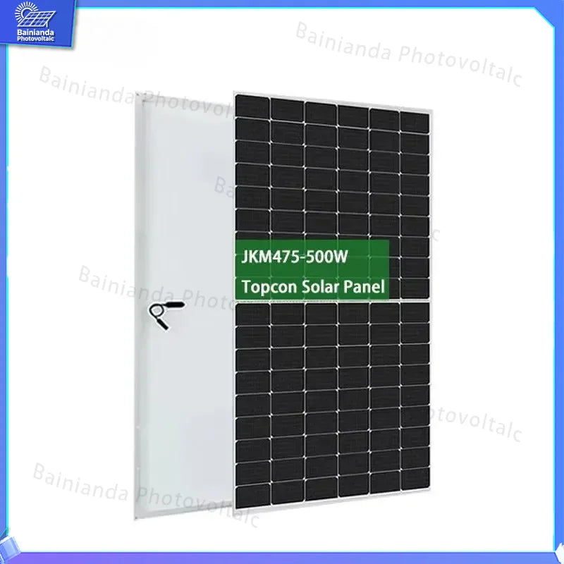 JINKO JKM60HL4 475W 480W 490W 500W N-Type Monocrystalline Solar Panel PV Module Residential TUV IEC 15-Year Product 30-Year Power Warranty