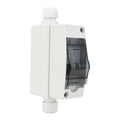 AC90‑400V DC12‑400V 6A 2P DC Miniature Circuit Breaker IP65 Waterproof Solar PV Disconnect Switch