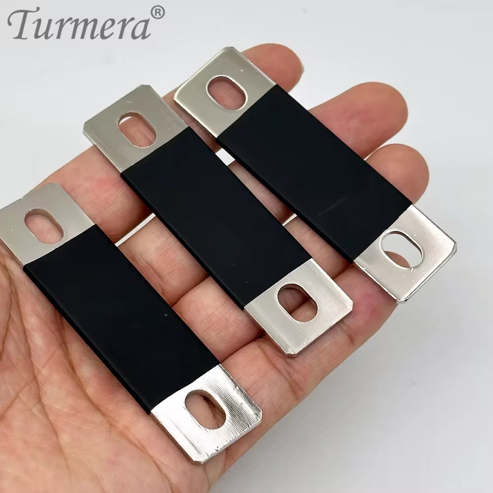 Turmera 12V Busbar Lifepo4 Battery Copper Connecter 50mm 56mm 72mm 80mm 2mm 300A Use in 100Ah 230Ah 280Ah 320Ah Lifepo4 Battery