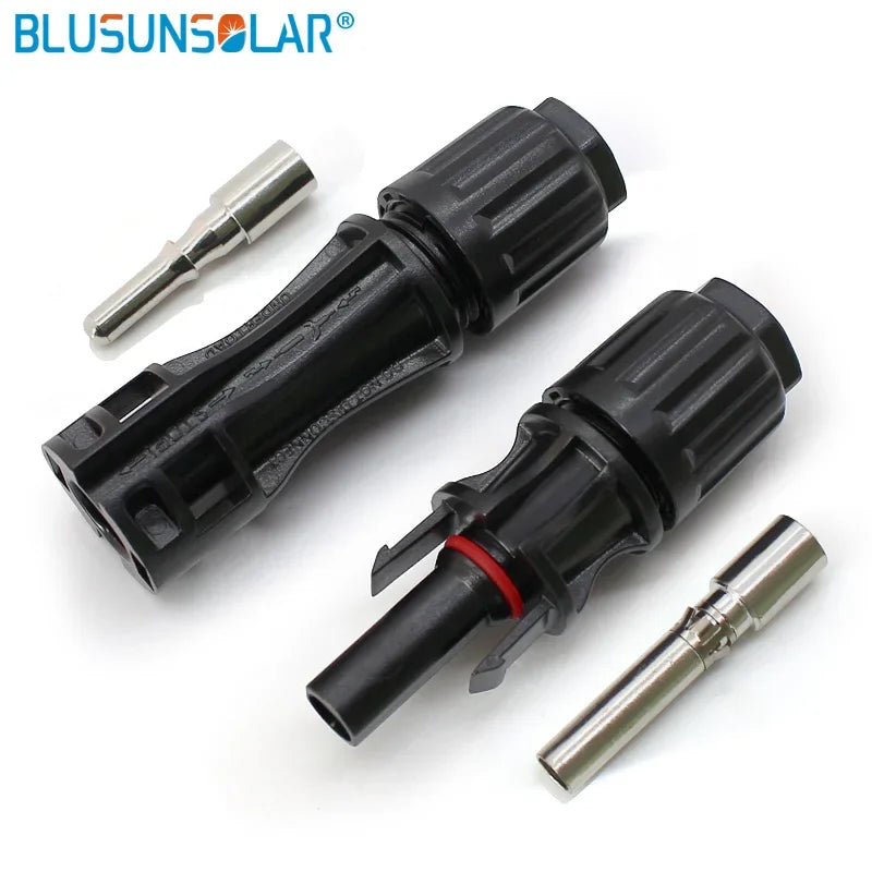 BLUSUNSOLAR SY-CP4A PV 1500V 30A Solar Connector 10mm 16mm 8AWG 6AWG Solid Terminals PV Cable UV Resistant CE