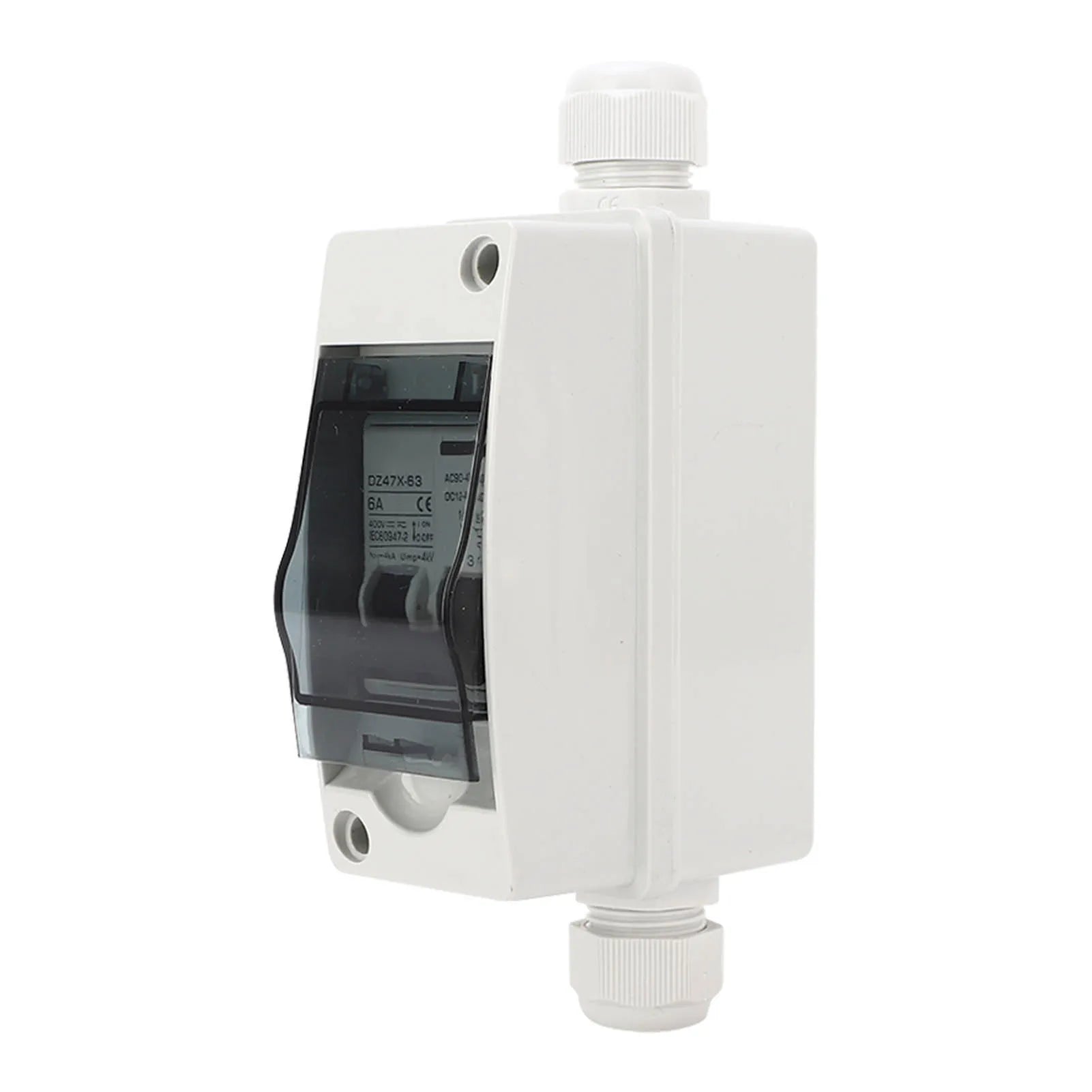 AC90‑400V DC12‑400V 6A 2P DC Miniature Circuit Breaker IP65 Waterproof Solar PV Disconnect Switch