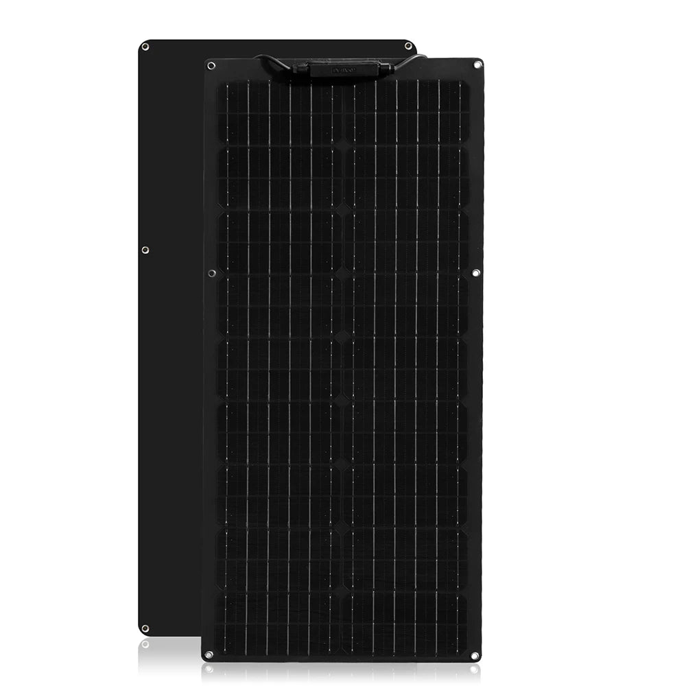 50W 100W 12V flexible solar panel 150w 200w solar panel caravan van Upgraded 10A /20A Solar Charge Controller for Car RV Marine