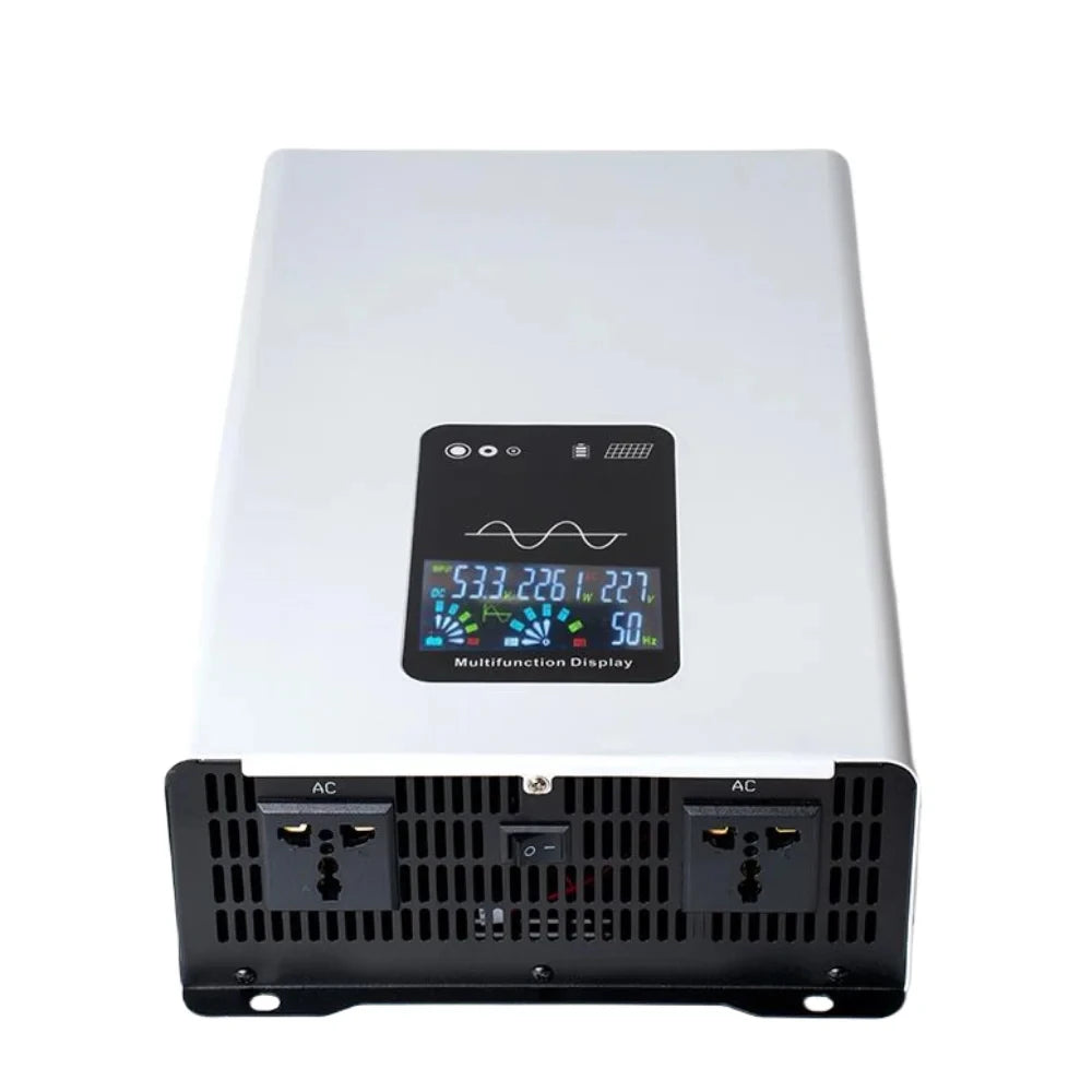 Pure Sine Wave Inverter 8000W 10000W 12000W DC 12V 24V 48V 60V 72V to AC 110V 220V Converter RV Vehicle Solar Inverter CE
