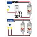 MCB Circuit Breaker MCB 2P  500V 32A Disconnect  with IP65 Waterproof Distribution Box