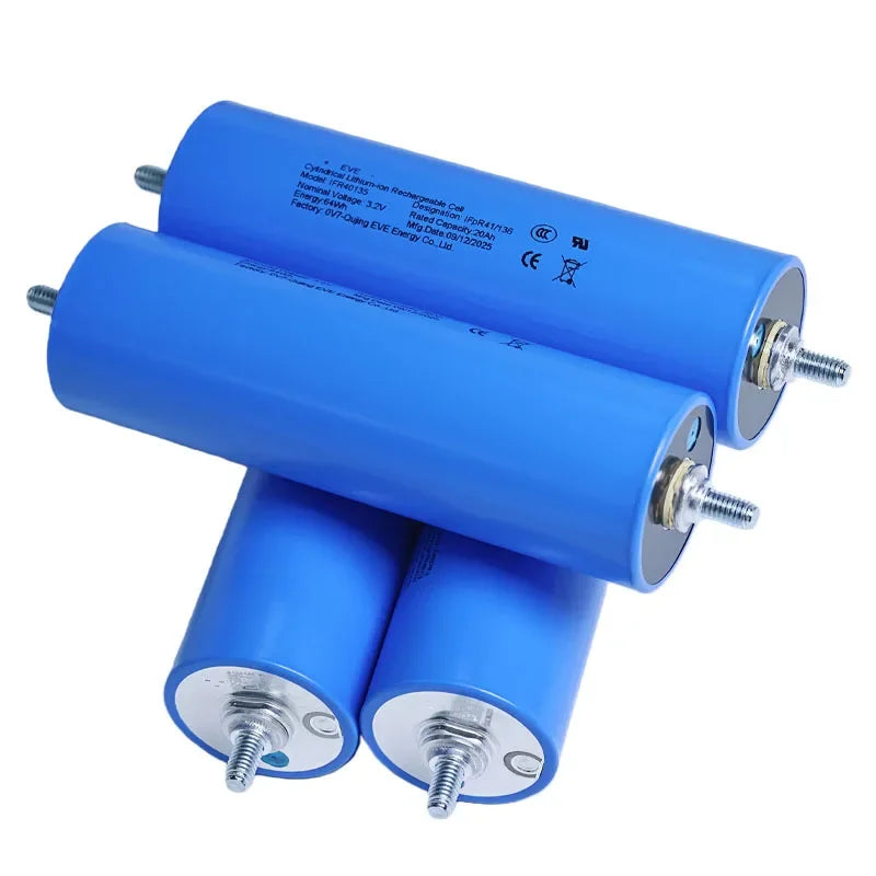 16pcs 3.2V 360Ah 340Ah 105Ah 100Ah Lifepo4 Battery Lithium Iron Phosphate Cell For 12v 24v RV Campers Golf Cart Battery Tax Free