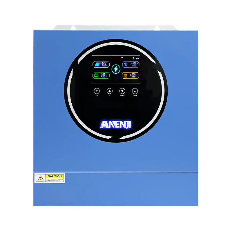 4.2KW 24V Dual Output Hybrid Solar Inverter On-grid/Off-grid Pure Sine Wave 50Hz Built-in Wifi & 100A MPPT For PV 500V BMS RS485