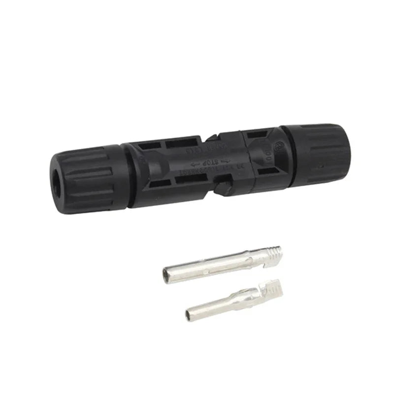 Free Shipping 400/200/100/10 Pcs Solar Connector PV Plug 1000V DC 30A  Connectors Kit for Photovoltaic PV/MC Cable 2.5/4/6mm² PRIME RJ SOLAR PH