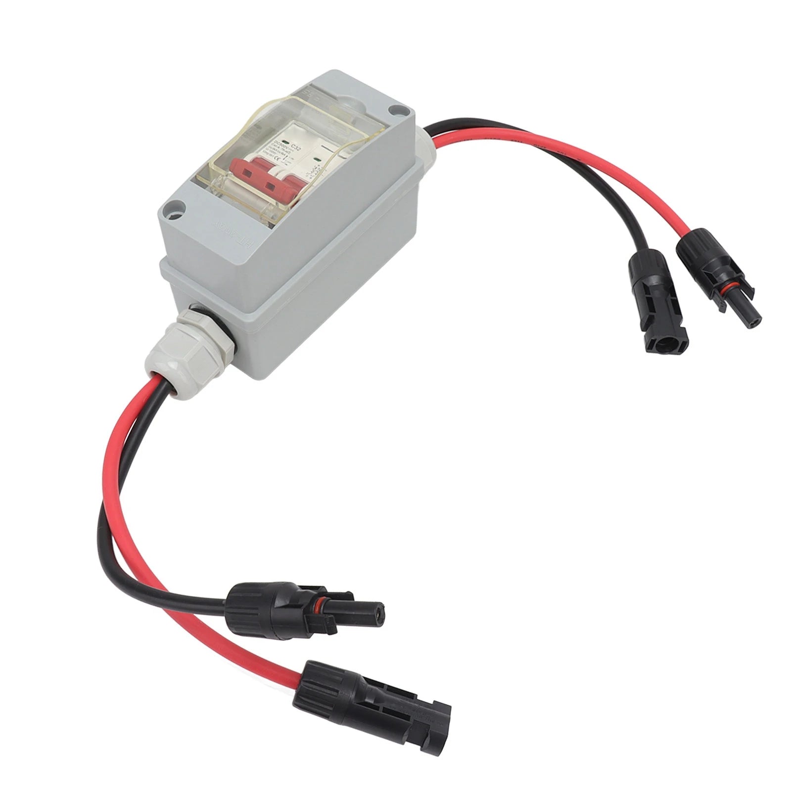 MCB Circuit Breaker MCB 2P  500V 32A Disconnect  with IP65 Waterproof Distribution Box