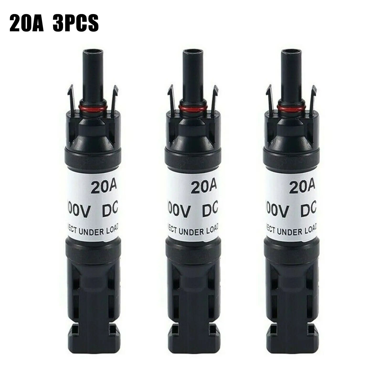 3pcs 10A 15A 20A 30A Photovoltaic Diode Connector Solar Panel Cable Connector PV Compatible With MC4 For Solar PV System PRIME RJ SOLAR PH