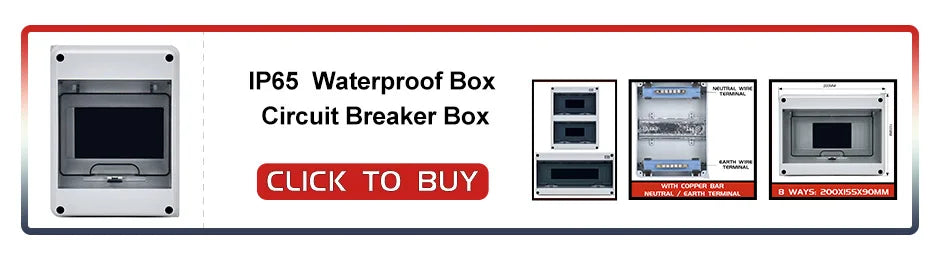 Solar PV MCB DC Circuit Breaker 1P/2P 500V 1000V Photovoltaic disconnect switch 10A 16A 20A 32A 40A 63A 100A 125A PRIME RJ SOLAR PH
