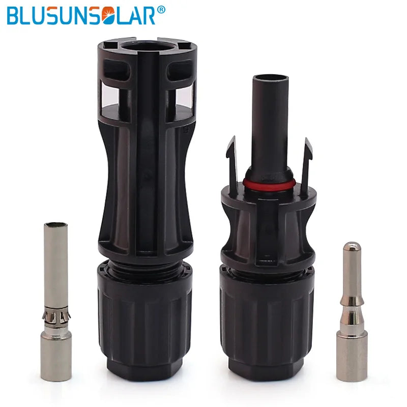 BLUSUNSOLAR SY-CP4A PV 1500V 30A Solar Connector 10mm 16mm 8AWG 6AWG Solid Terminals PV Cable UV Resistant CE