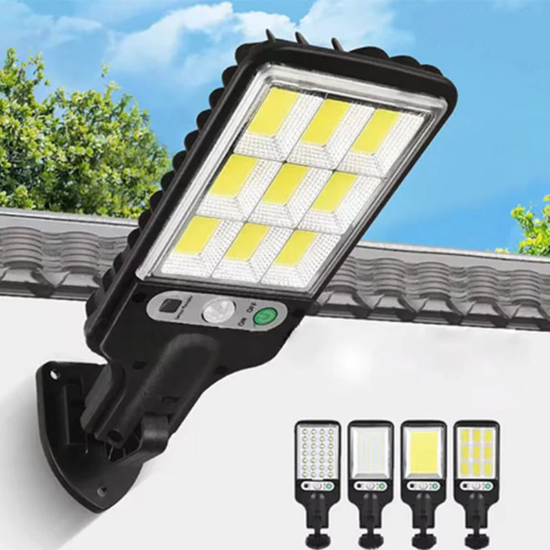 ZZZLFFZY 3106 Solar Lights Outdoor 3 Modes 30COB 72COB Waterproof Motion Sensor Security Street Lamp Garden Patio Path Yard 1.5-Year Warranty