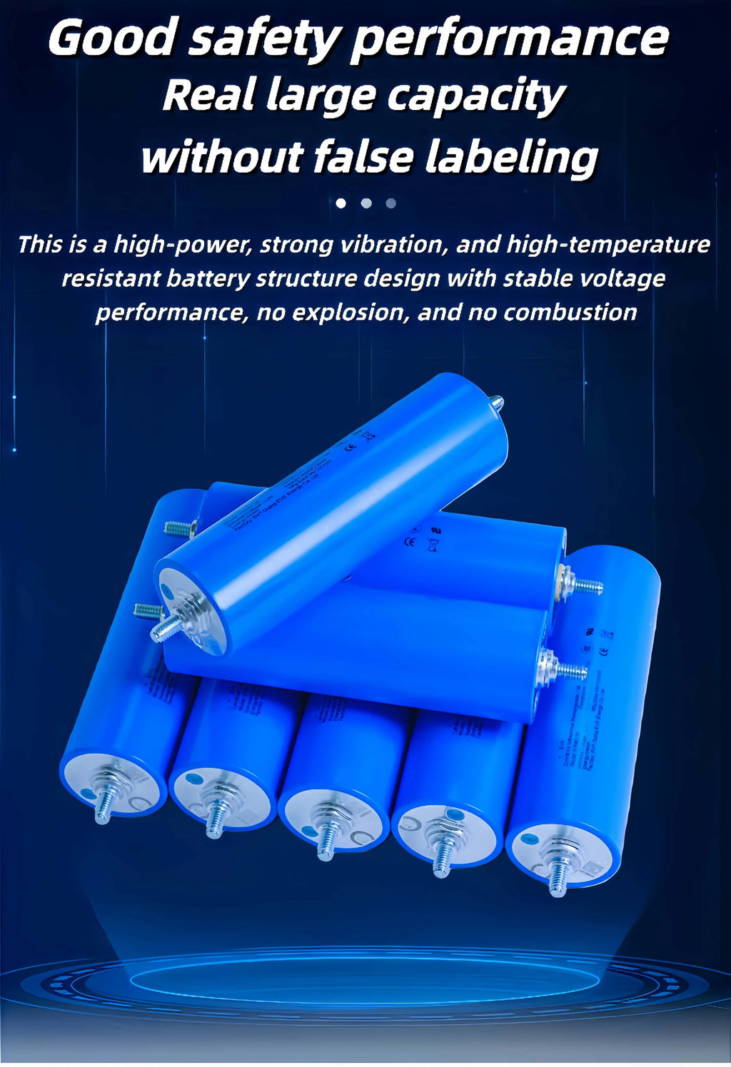 4PCS 3.2V LiFePO4 Battery Set High-Grade 100Ah 105Ah 20Ah 30Ah 50Ah 32Ah for DIY Motorcycle Car Motor Modification 12.8V RV EV