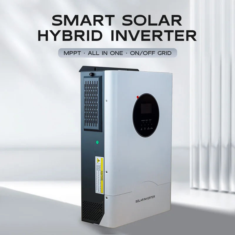 GD 3kW 5kW 6kW 11kW Hybrid Solar Inverter Pure Sine Wave 220V 240V MPPT Solar Panel On/Off Grid Tie Battery Home CE FCC RoHS