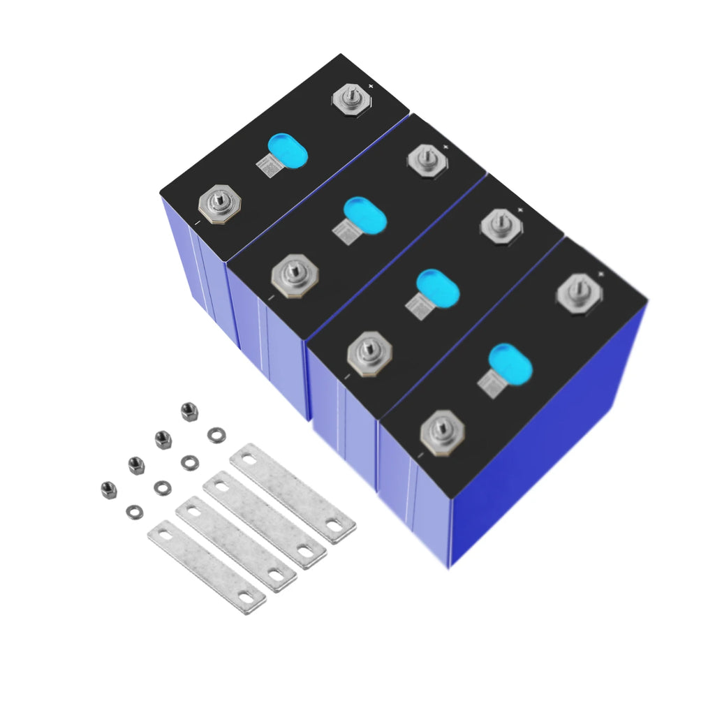 1-32PCS LiitoKala 3.2V 320Ah Lifepo4 Battery 300AH 310Ah Grade A 12V 24V Rechargeable Battery Pack EU US Tax Free With Busbars