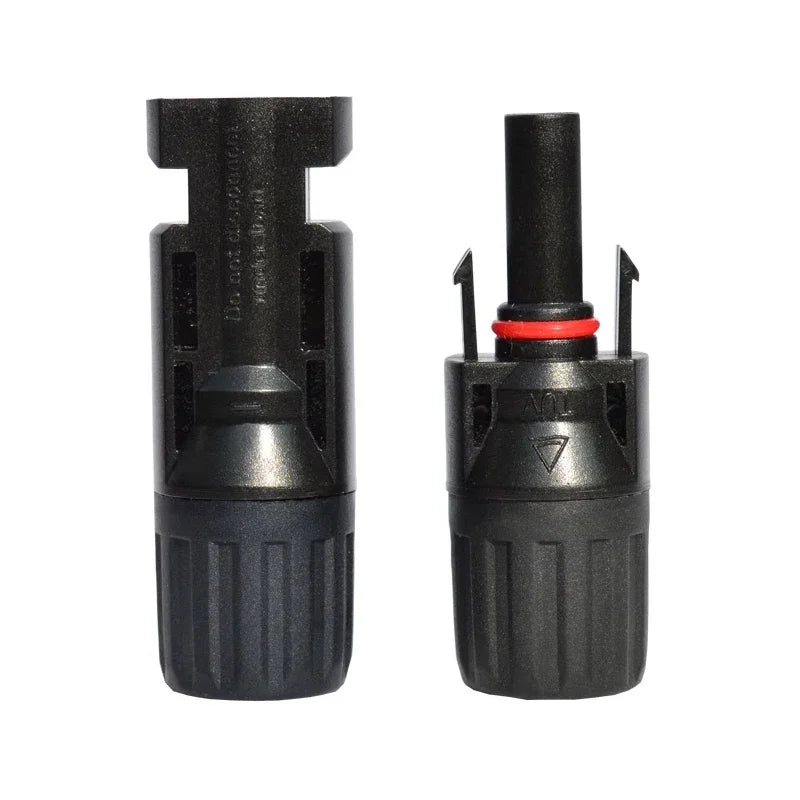 Free Shipping 400/200/100/10 Pcs Solar Connector PV Plug 1000V DC 30A  Connectors Kit for Photovoltaic PV/MC Cable 2.5/4/6mm² PRIME RJ SOLAR PH