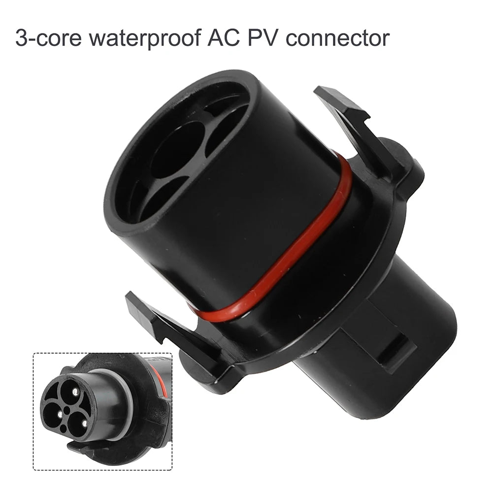 LY01-BC01 Solar Connector Adapter 40A UV Resistant Waterproof PV Cable Tool Parts Indoor Outdoor