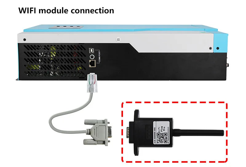High Quality off Grid Single Phase 48vdc 5.5kva 5500watt 5.5kw Solar Hybrid Inverter With MPPT