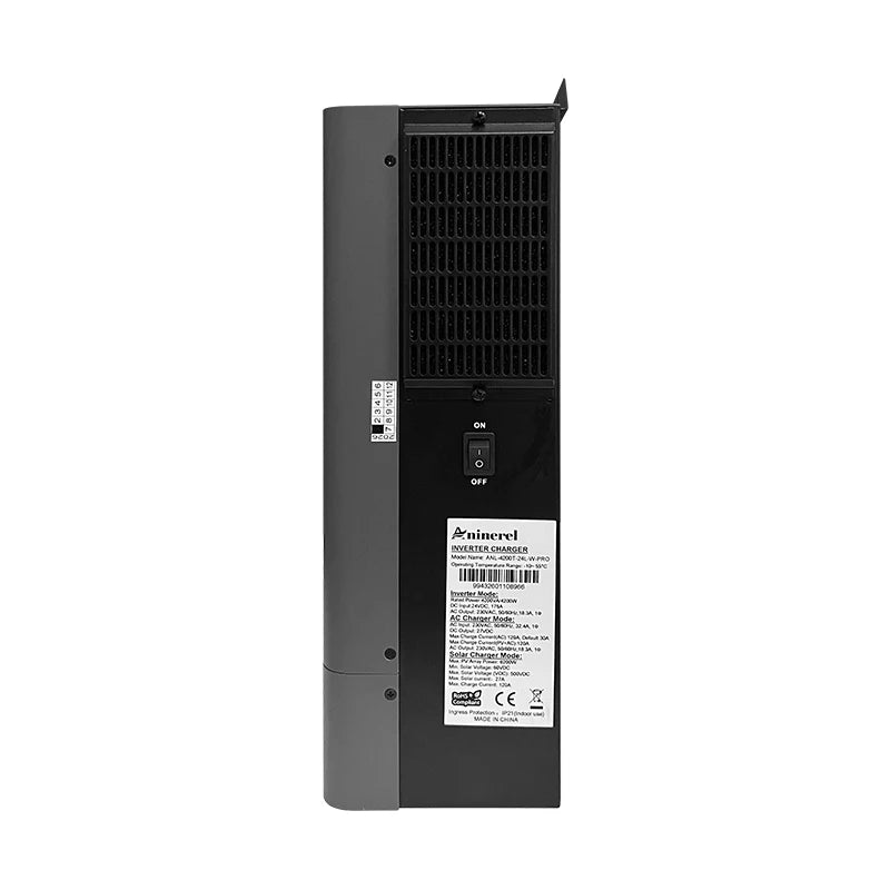 Aninerel 6.2KW 4.2KW 2KW 48V/24V/12V Hybrid Solar Inverter household Pure Sine Wave Inverter MPPT Solar Charge Controller WIFI