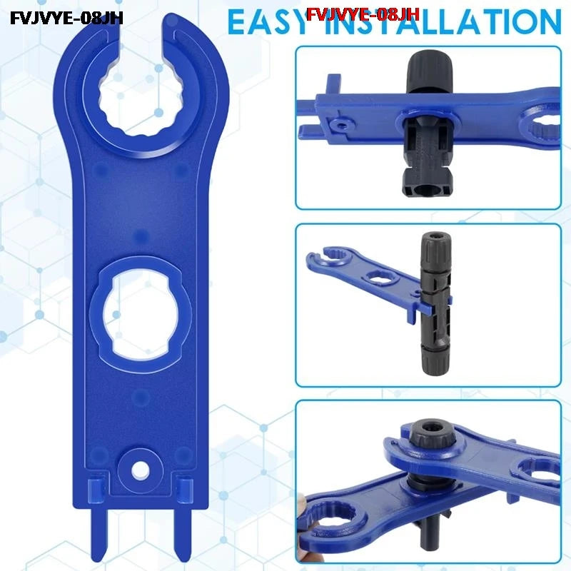 1/6/10pcs Solar PV Connector Kit - 1000V 30A Photovoltaic Panel Plug with Wrench for 2.5/4/6mm² MC4 Cable B2 PRIME RJ SOLAR PH