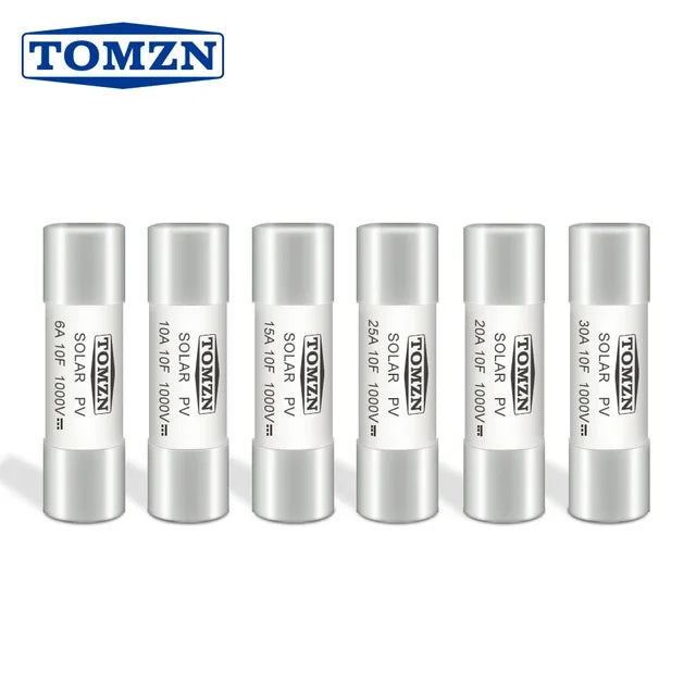 TOMZN 1P Solar PV Fuse Holders suitable for 10*38mm PV fuse Fuse Link for solar system protection PRIME RJ SOLAR PH