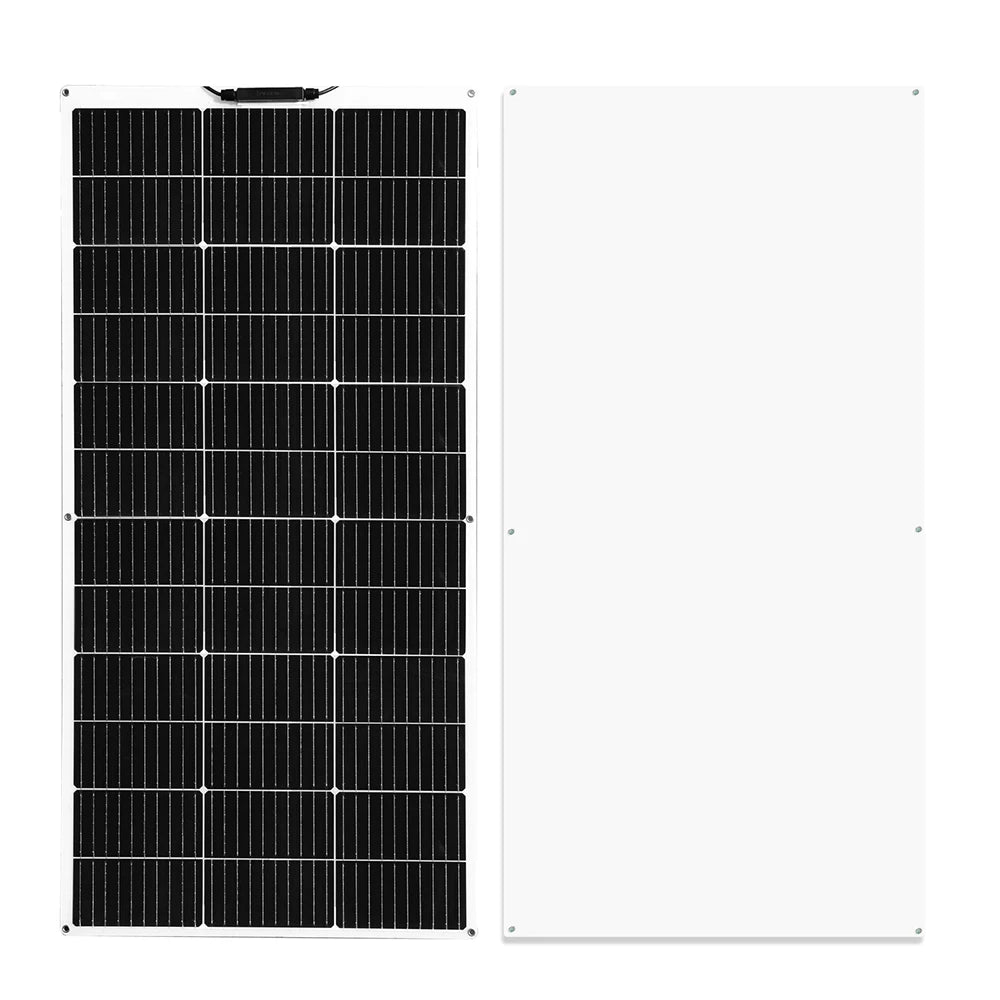 Semi- Flexible Solar Panel 150W 21.6V balcony photovoltaic PV 150 WATT CELL for home boat camper 12v /24V battery charger PRIME RJ SOLAR PH