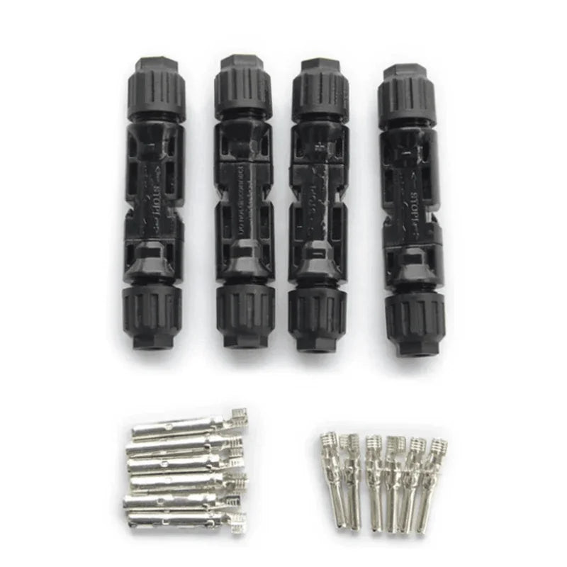 2 Pairs Solar Connector 1000V Solar Plug 30A for PV Cable Connection UV Resistant IP67 Male Female Connector PRIME RJ SOLAR PH