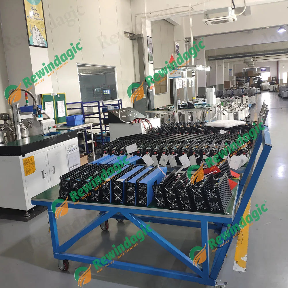 On-Grid Inverter 10000W 20000W 48V 60V 72V Battery Sun Wind Grid Tie Limiter WiFi Communication CE 1-Year Free Repair Lifetime Support