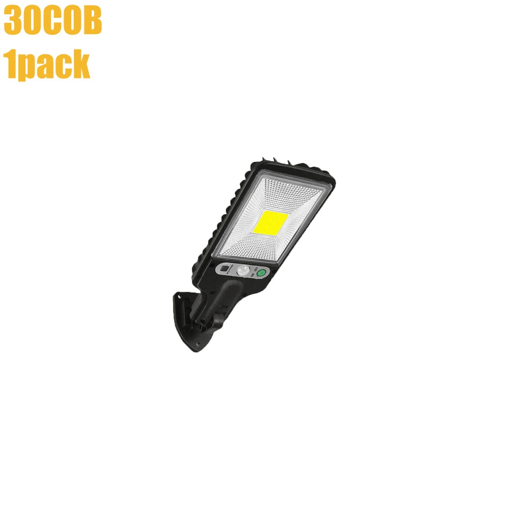 ZTREE Solar Street Light Outdoor Wireless Security Wall Light Motion Sensor 3 Lighting Modes Courtyard Garden Patio UL CE