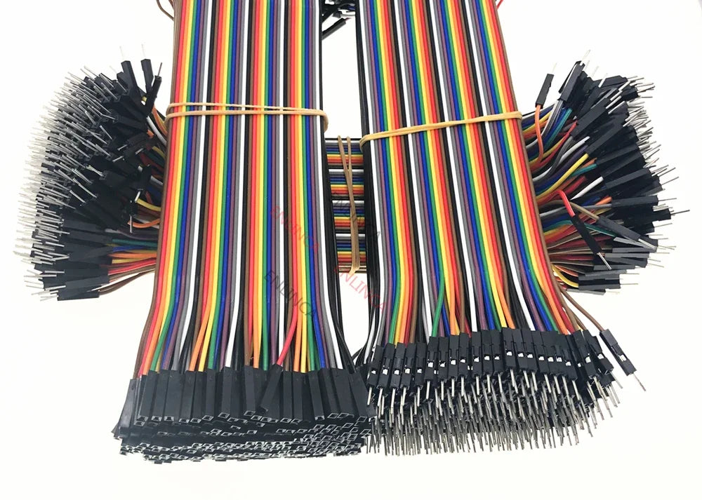 40-120Pin Dupont Line 10CM 20CM 30CM 40Pin Male to Male + Male to Female and Female to Female Jumper Wire Cable for  DIY KIT PRIME RJ SOLAR PH