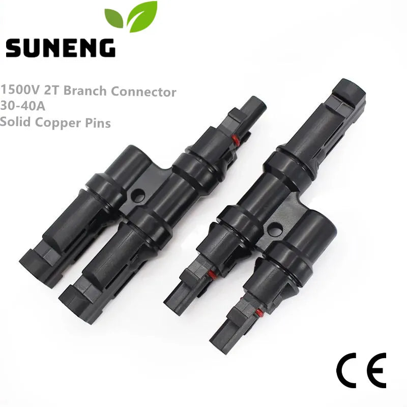 Solar PV Connector 2T 3T 4T 5T 6T Branch parallel connection 30A 1000V Electrical PV Panel Cable Connector PRIME RJ SOLAR PH